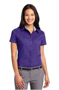 Picture of L508 PORT AUTHORITY® LADIES SHORT SLEEVE EASY CARE SHIRT