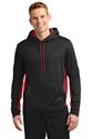 Picture of ST235 SPORT-TEK® SPORT-WICK® FLEECE COLORBLOCK HOODED PULLOVER