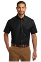 Picture of W101 PORT AUTHORITY® SHORT SLEEVE CAREFREE POPLIN SHIRT