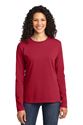 Picture of LPC54LS PORT & COMPANY® LADIES LONG SLEEVE CORE COTTON TEE