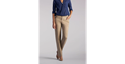 Picture of 4631278 LADIES LEE RELAXED FIT STRAIGHT LEG PANT  (ALL DAY PANTS) - FLAX