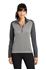 Picture of 578674 ANTHRACITE HEATHER/BLACK SM NIKE LADIES DRI-FIT 1/4 ZIP