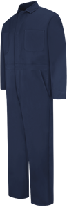 Picture of CC14 NAVY  KAP SNAP-FRONT COTTON COVERALL